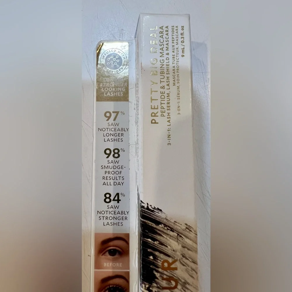 VELOUR Pretty Big Deal Peptide & Tubing Mascara BLACK New In Sealed Box